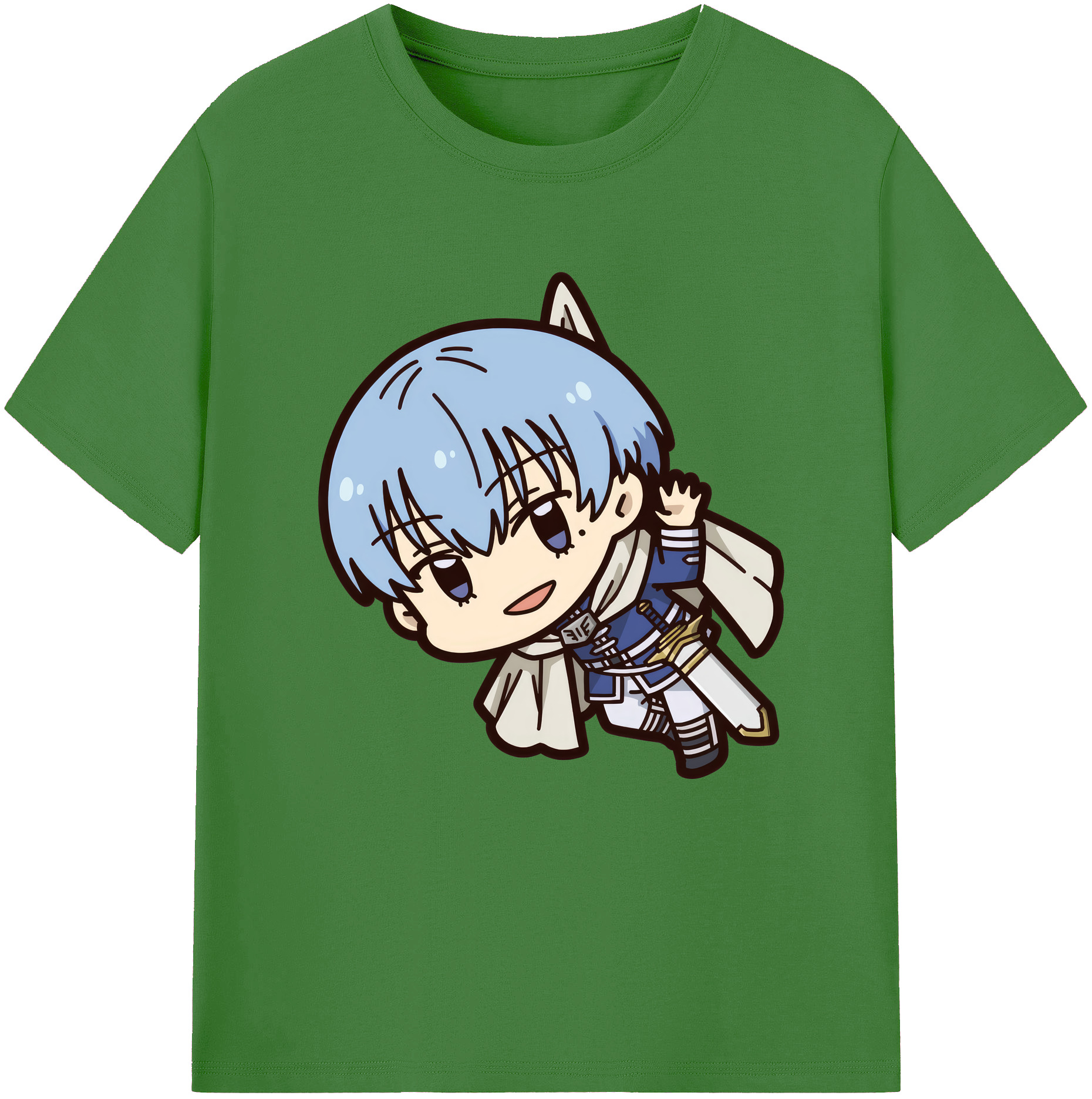 （画像用） 葬送のフリーレン Frieren レディースカジュアルプリントTシャツ（綿100％）